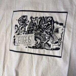 Vintage 90s T Shirt 97 Zeitgeist Gallery Gildan Tag XL Mens